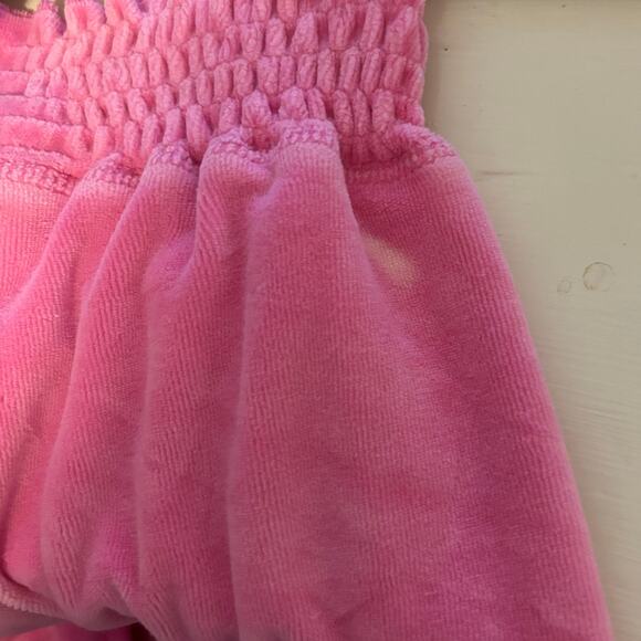 Vintage Y2k Self Esteem High Waisted Flare Velour Sweatpants Pink Size Medium - Picture 5 of 9